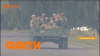 ВСУ атакуют артбазу боевиков: обучение на Ровенском полигоне