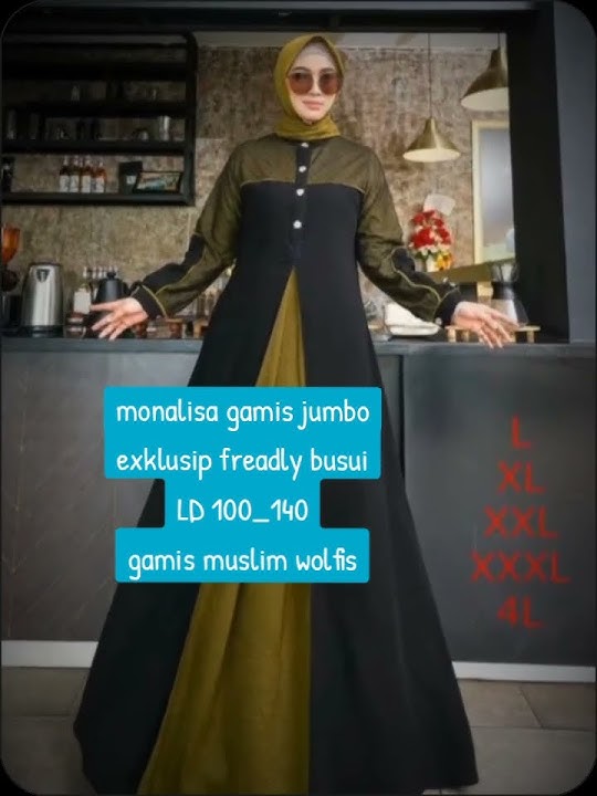 Monalisa gamis jumbo @mutiya1122