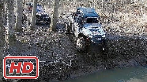 [ Mr Jake ] Polaris RZR XP vs Can-Am  Commander X  - Technical Trail Riding - Re-Uploaded WITH SOUND