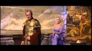 Cleopatra VII (Elizabeth Taylor) about Alexander the Great.
