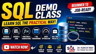 🚀 Want to Learn SQL Watch This Demo First!