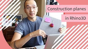 Working with construction planes in Rhino