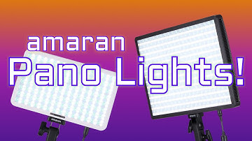 amaran Pano 120c & 60c LED light review