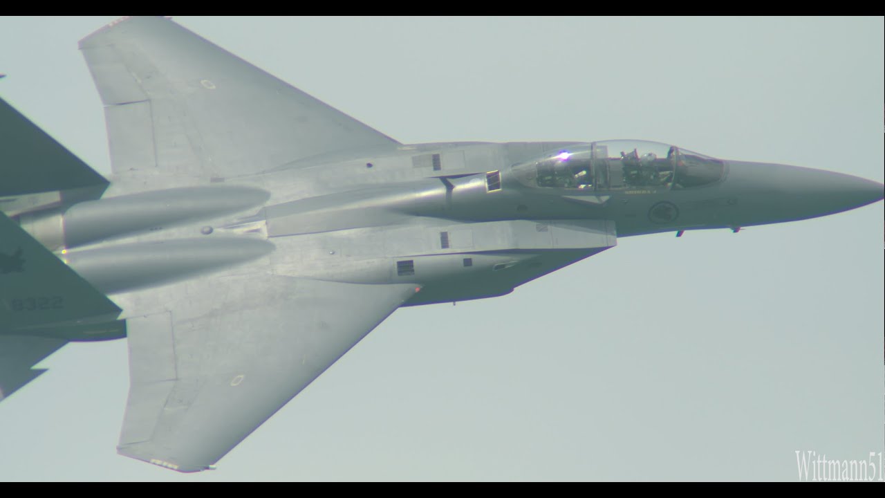 Singapore Airshow 2016 - RSAF Boeing F-15SG & Boeing AH-64D Apache
