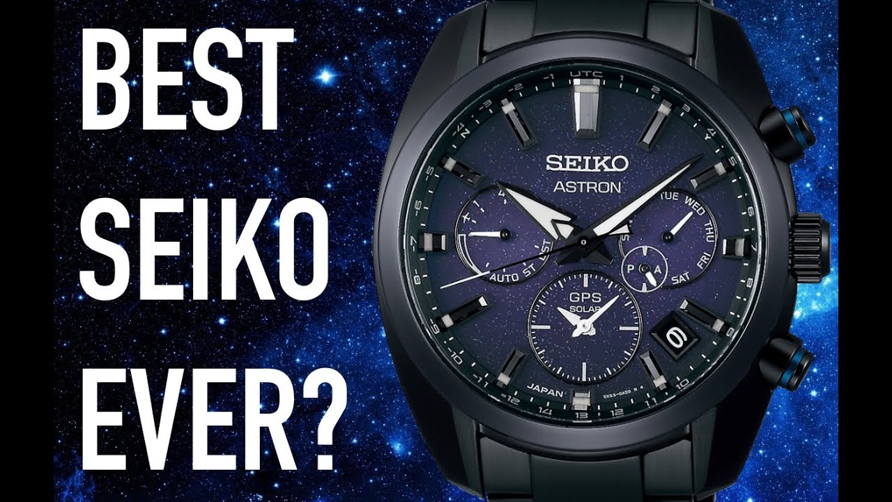 Seiko Astron GPS Solar - Seiko's HIDDEN Collection - YouTube