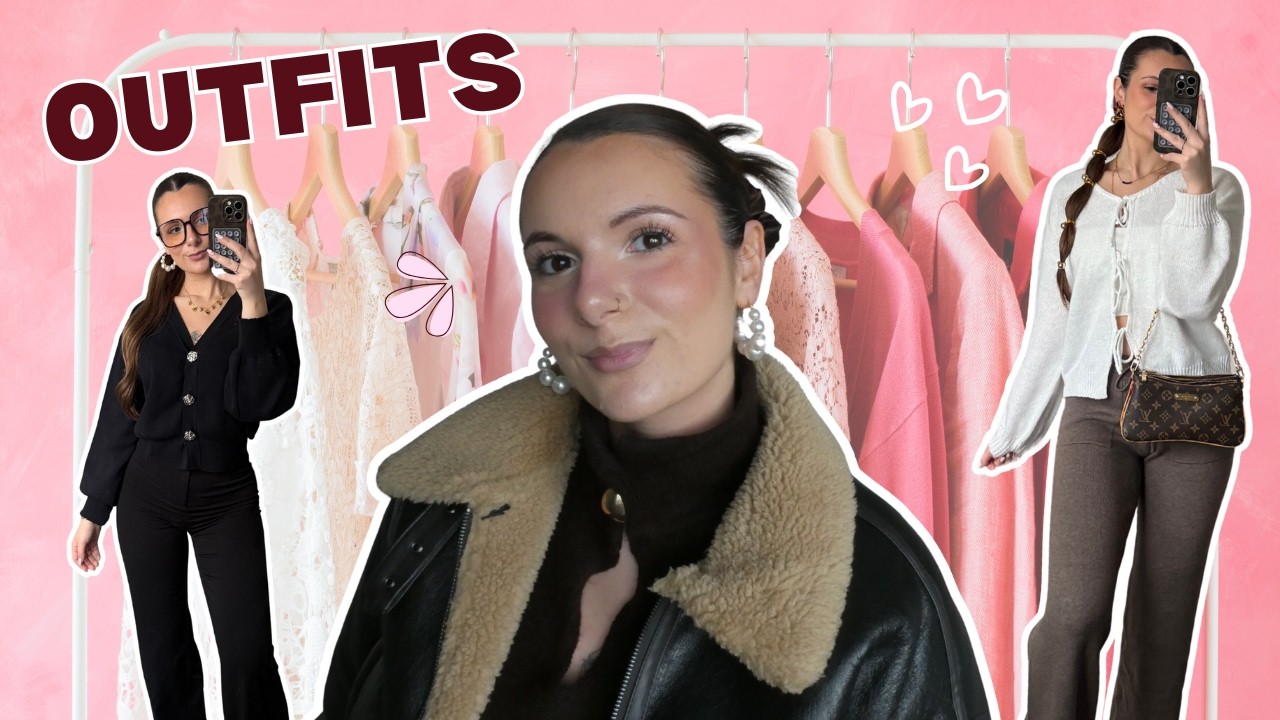 💖👠 5 OUTFITS GIRLY POUR LA SEMAINE 🎀 LOOKS MIGNONS DU LUNDI AU VENDREDI ✨