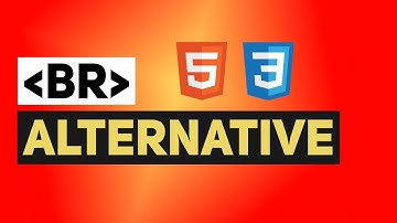 Alternative to BR TAG | Why to NOT Use BR Tag in HTML | Learn HTML CSS & Web Development