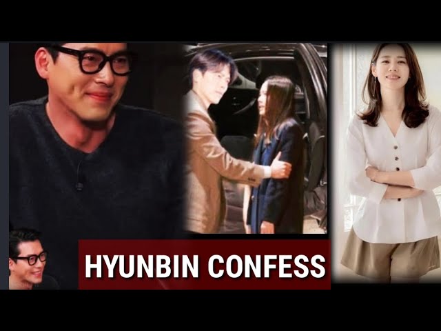 Hyun bin Honest confession,A Love That Shuts Down Rumors and Shines Bright!  - YouTube