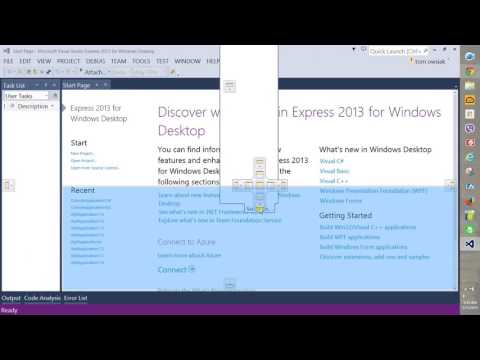 1- How to Configure the Layout of Visual Studio