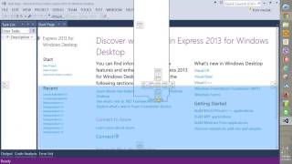 1- How to Configure the Layout of Visual Studio