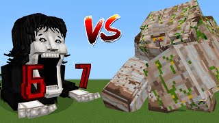 The Entity 67 VS Minecraft Golems...