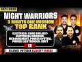 GATE 2026 EE | Electrical Machines, Measurement, Power System, PE, EMFT | Night Warriors Series