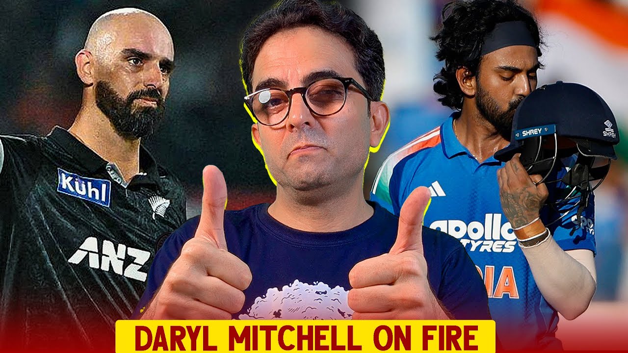 New Zealand beat India by 7 wickets in 2nd ODI | 131* by Daryl Mitchell 🇳🇿🏏