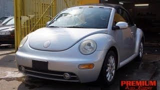 2004 Volkswagen Beetle Convertible 2.0 5 Speed