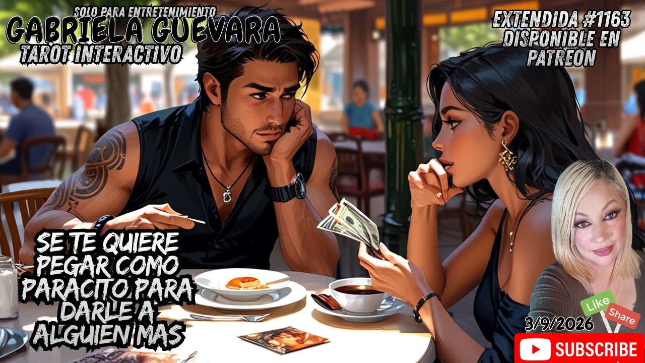 Se te quiere pegar como paracito para darle a alguien mas #tarot EXTENDIDA #1163
