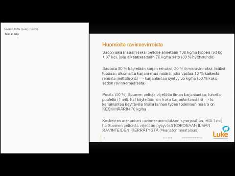 Video: Luujauhon Käyttö Takapihalla