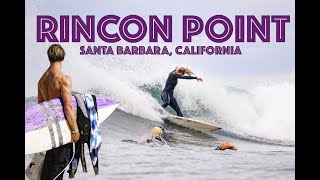 AMAZING RINCON POINT SURF, SANTA BARBARA // LAKEY PETERSON
