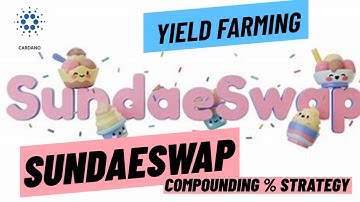 How To Use Sundaeswap For Yield Farming Crypto On #cardano #crypto #stakingcrypto #passiveincome