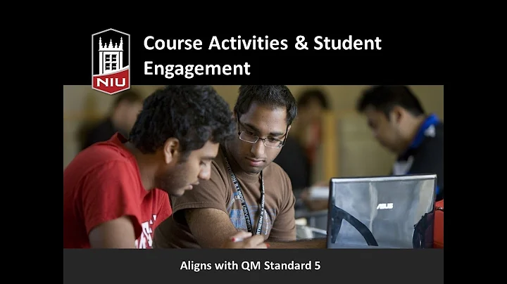 Quality Online Course Design: Course Activities & Student Engagement