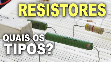Como cada resistor de carvão e identificado?