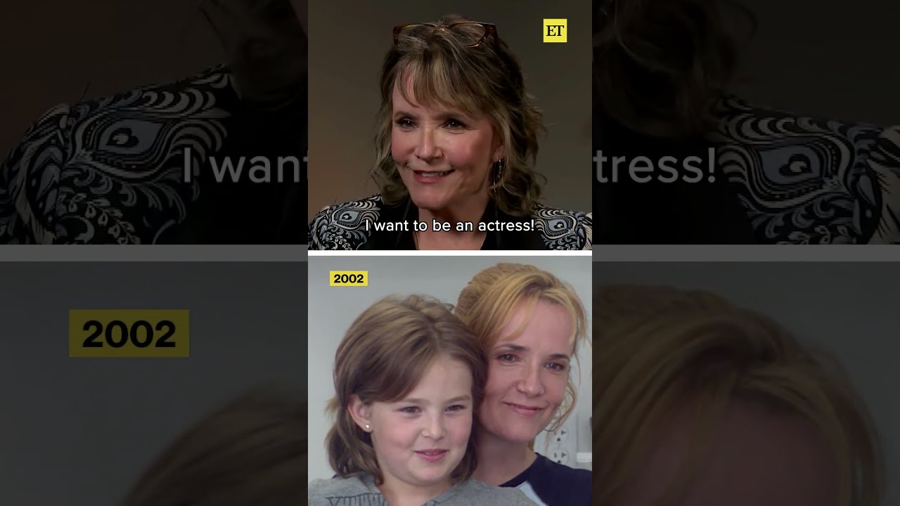 Lea Thompson Watches ET Vault Footage of Daughter Zoey Deutch #leathompson #zoeydeutch