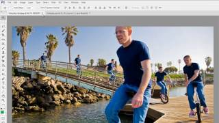 طريقة عمل خدعة الصور المتتابعة  في فوتوشوب سي سي 2017 screenshot 5