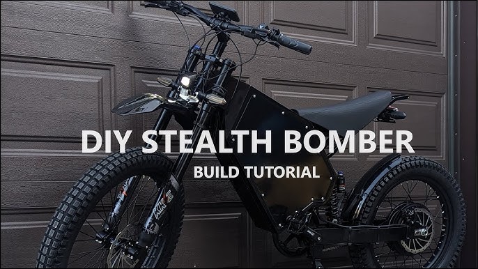 This Might Be The Best Way to Build a Stealth Bomber Ebike 