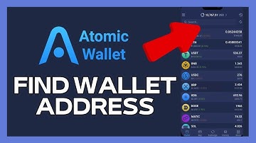 How to Find Atomic Wallet Address 2024?
