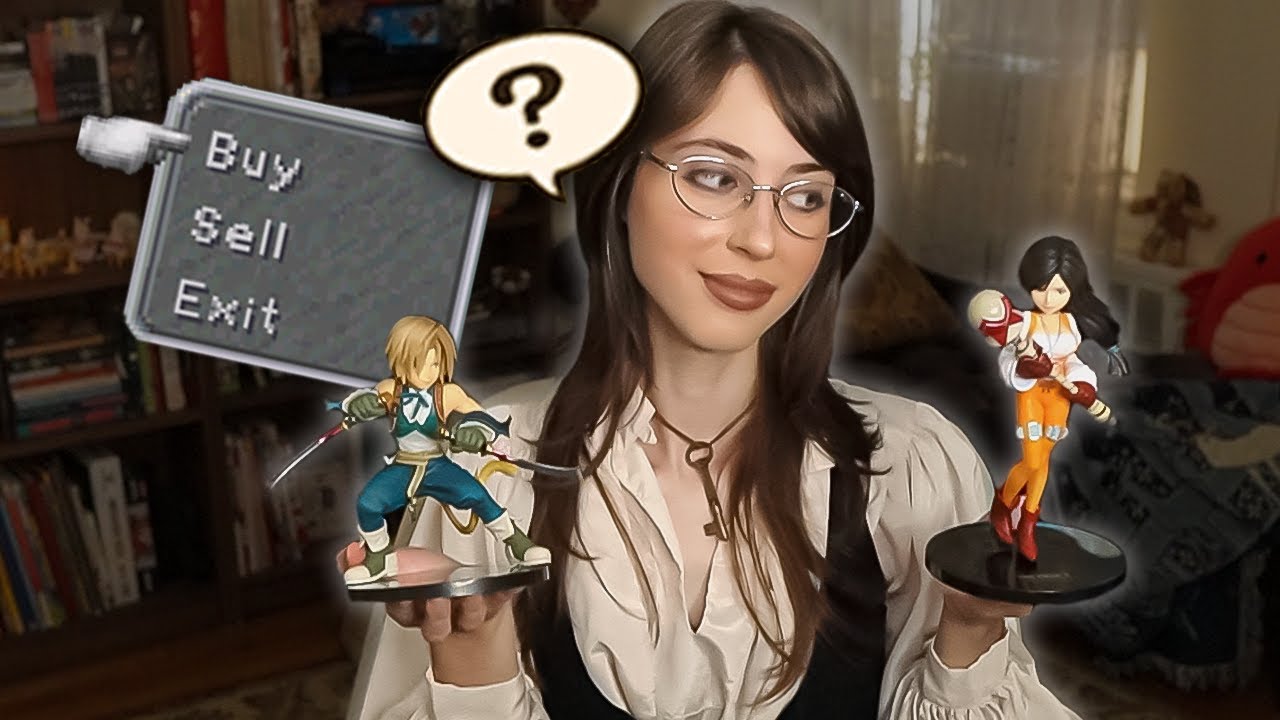 unboxing the new FF9 FORM-ISM Zidane & Garnet figures :D - YouTube