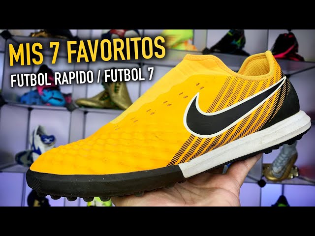 ZAPATOS FAVORITOS DE FUTBOL 7 Y FUTBOL RAPIDO - YouTube