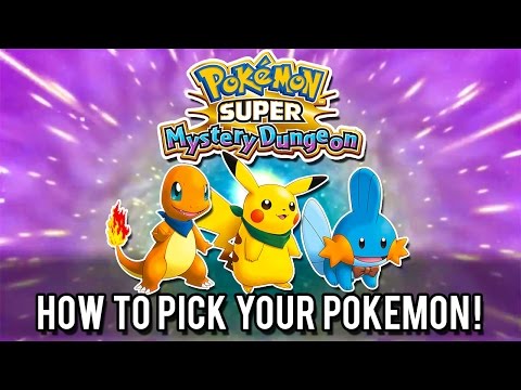 Pokémon Super Mystery Dungeon - How to Pick/Choose Your Pokémon!