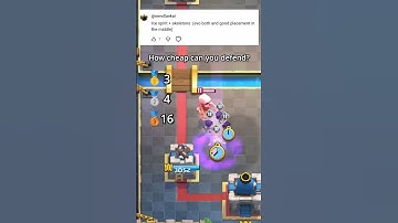 ⓸ How cheap can you defend Giant Larry ? #clashroyale
