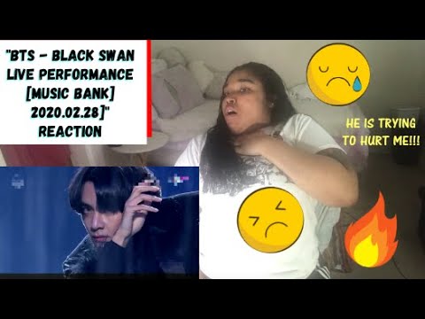 "BTS - Black Swan LIVE Performance [Music Bank][2020.02.28]" Reaction