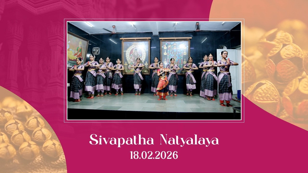Bharatanatyam | Sivapatha Natyalaya | Live Streaming