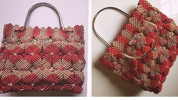 Macrame Bag // New Design Macrame Ladies Handbag || Fashionbag #magnificalcorecraft #mccraft