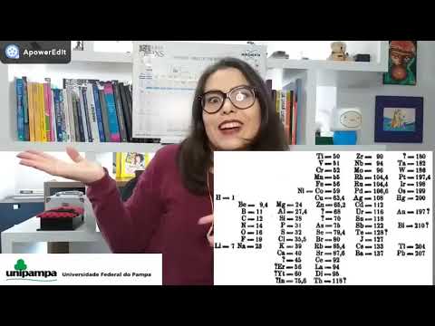 Vídeo: Diferença Entre Mendeleev E A Tabela Periódica Moderna
