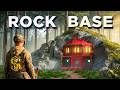 We Built the most HIDDEN FOREST ROCK BASE in Rust