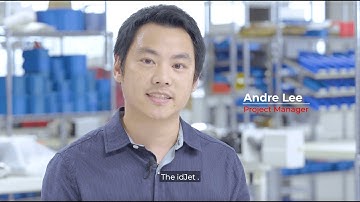 idJET Compact, the most versatile industrial inkjet printer