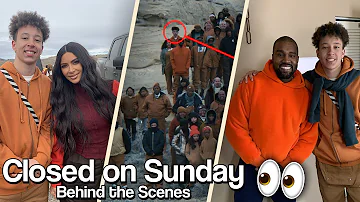 Kanye West Closed On Sunday *BEHIND THE SCENES* (I Met Kim Kardashian)