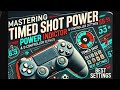 How to switch on Timed Shot Power Indicator &amp; Controller Settings for Precision in EA FC 25