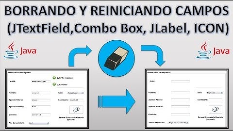 Sistema CRUD/JAVA/ Borrando o Reiniciando Componentes (Combo Box, JTexField, JLabel)/ Video(16/24)