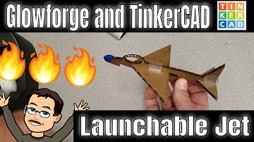 Create an Awesome Customizable Tiny Jet using Tinkercad & a Glowforge