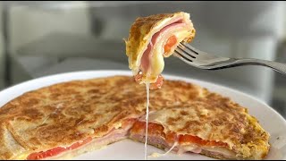 ¡Una tortilla al estilo pizza en tan solo 5 minutos!