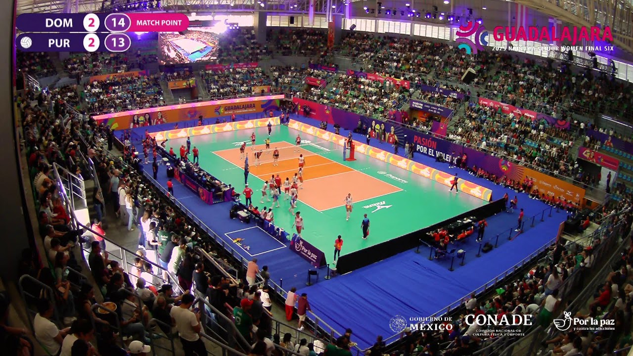 Dominican Republic vs Puerto Rico – Bronze Medal Match | NORCECA Women’s Final Six 2025