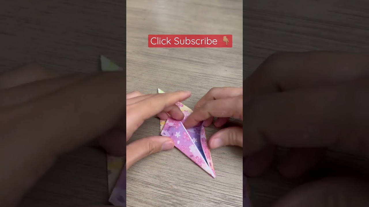 Make a Paper Crane in 1 Minute 