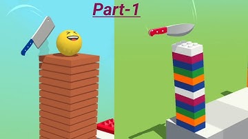 Slice It All!Very satisfying and relaxing ASMR Slicing video game Level 41—50 Part-1