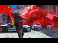 Using smoke bombs to escape cops in gta 5 rp