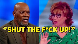 Samuel L. Jackson Kicked Off The View in Shocking Fiery Clash with Joy Behar – Full Drama Revealed!