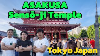 Exploring New Places, Near Tokyo Japan 🇯🇵 (Senso-ji Temple) At ASAKUSA #vlog @subscribers