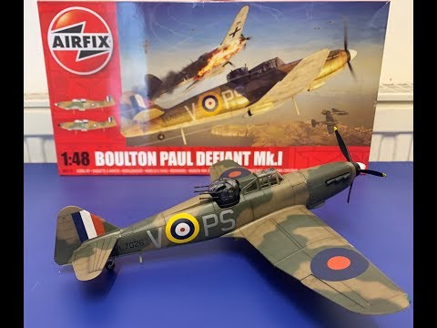 1:48 Airfix A05132 Boulton Paul Defiant NF.1